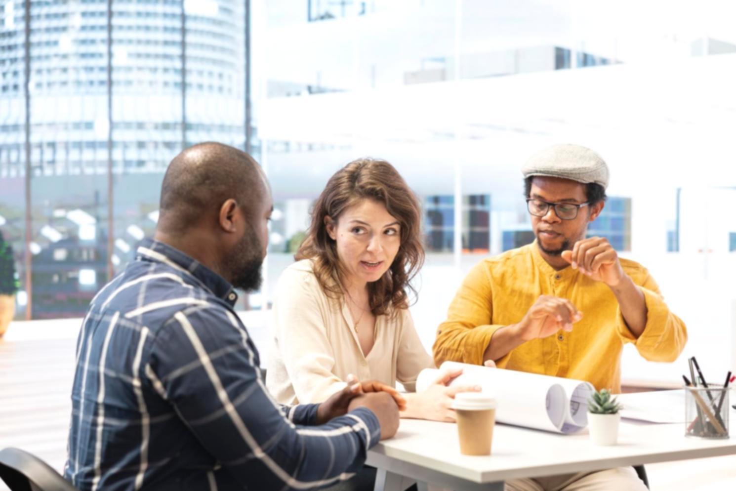 Современный офис Flamtex в Лимассоле, где проходят консультации по финансовым переговорам